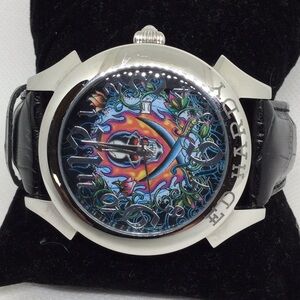 Ed Hardy Leather Watch